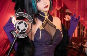 Momoko葵葵 碧蓝航线柴郡 音乐绚烂CaitSith[16P-24MB]