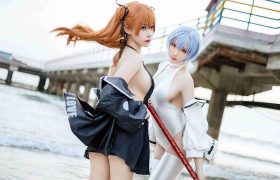 瓜希酱 &Momoko葵葵 EVA 双厨狂喜版[62P-540MB]280425