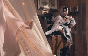 爱老师 黑贞德 GK手办女仆[14P-252MB]
